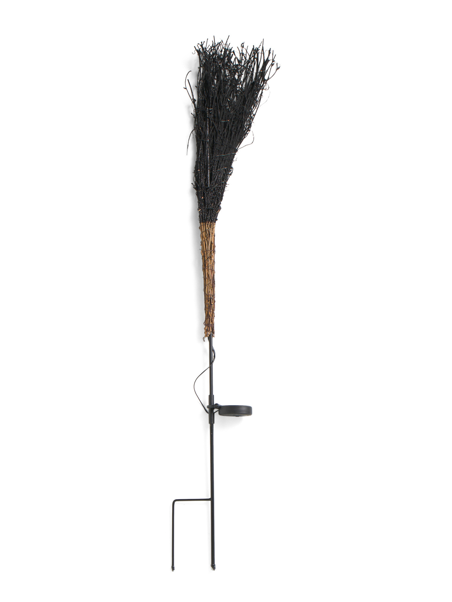 48in Solar Light Broom Stake Decor | TJ Maxx