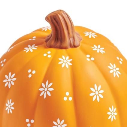 Ditsy Printed Pumpkins | Grandin Road