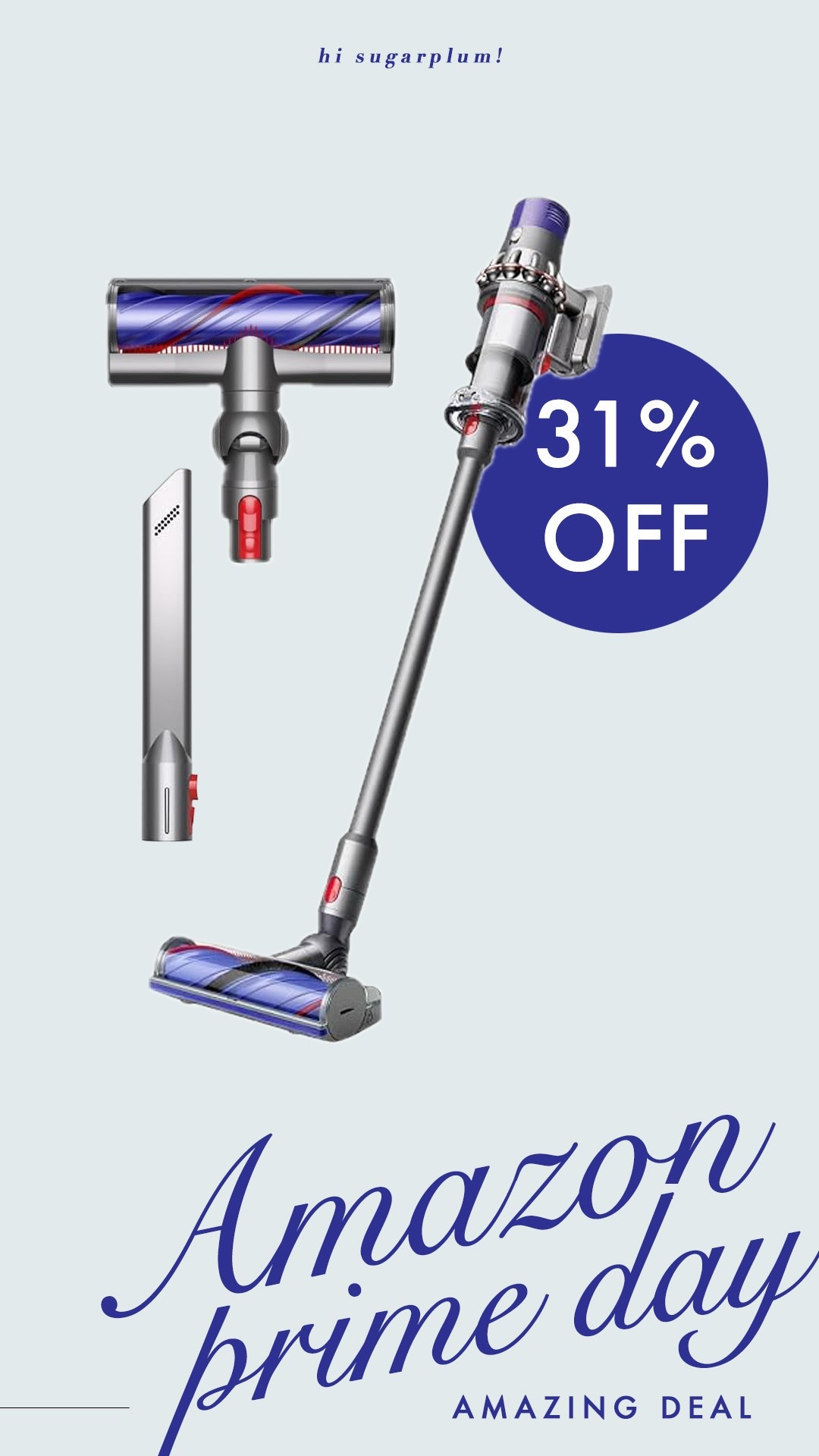 Prime Day: Dyson vacuum 31% off!

#LTKSaleAlert #LTKOver40 #LTKSeasonal