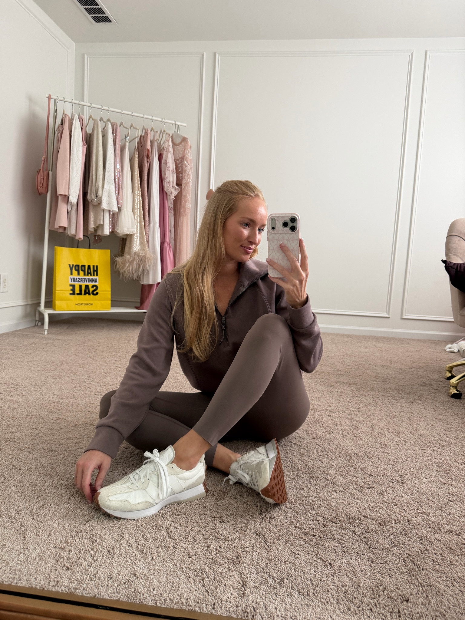 My favorite leggings since 2019! I recommend sizing up I wear a medium. They’re so flattering and perfect for walks, workouts, and athleisure outfits. 

On sale in the Nordstrom anniversary sale !

#LTKootd