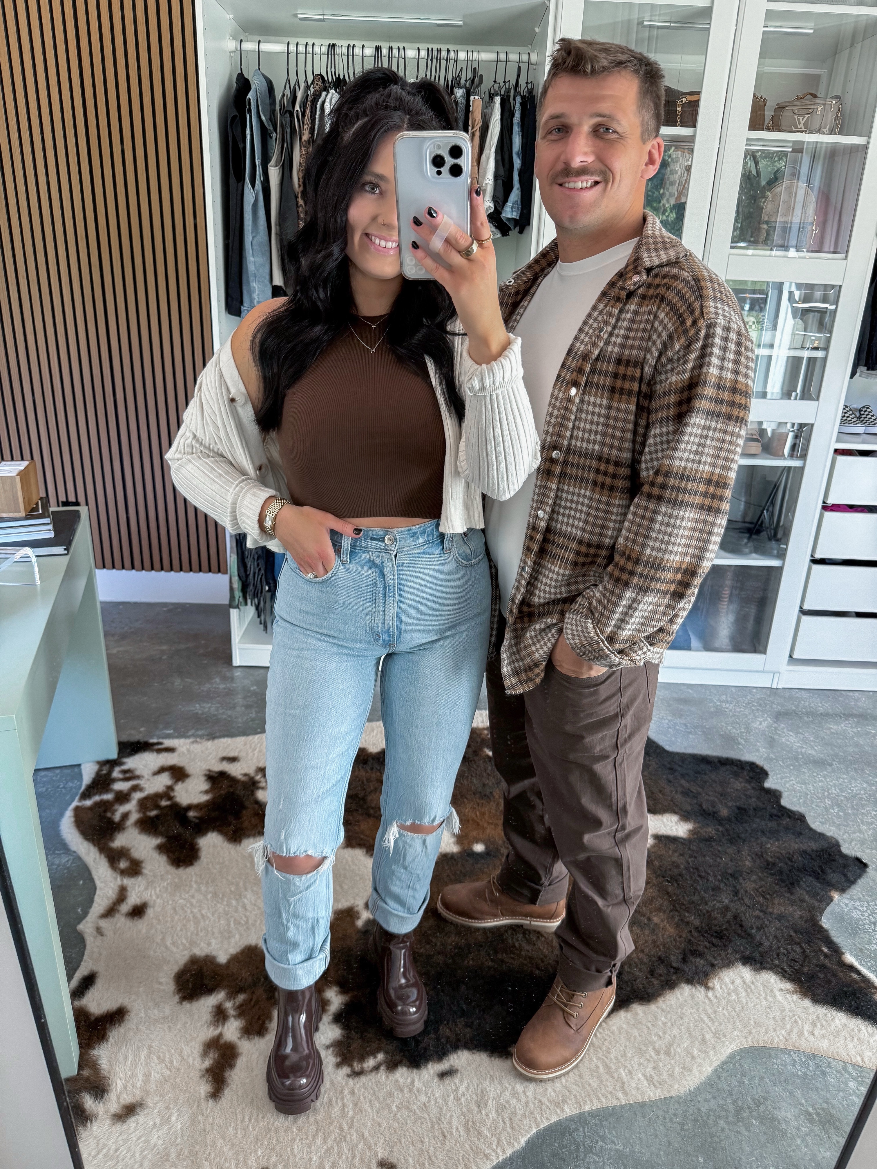 Fall Outfit Inspo for Couples 🤎

Me 👇🏼
Tank Top - xs (01 brown)
Cardigan - medium (apricot white)
Jeans - 26 (my exact high rise style is sold out in most sizes, but I did link the identical mid rise version as well as two other alternative styles)

Dan 👇🏼
He is wearing the yellow plaid option in this flannel! 

Love this super simple fall look! I stuck with the chocolate brown tones since that is the perfect fall neutral 🤎

 

 #LTKFindsUnder50 #LTKShoeCrush #LTKMens