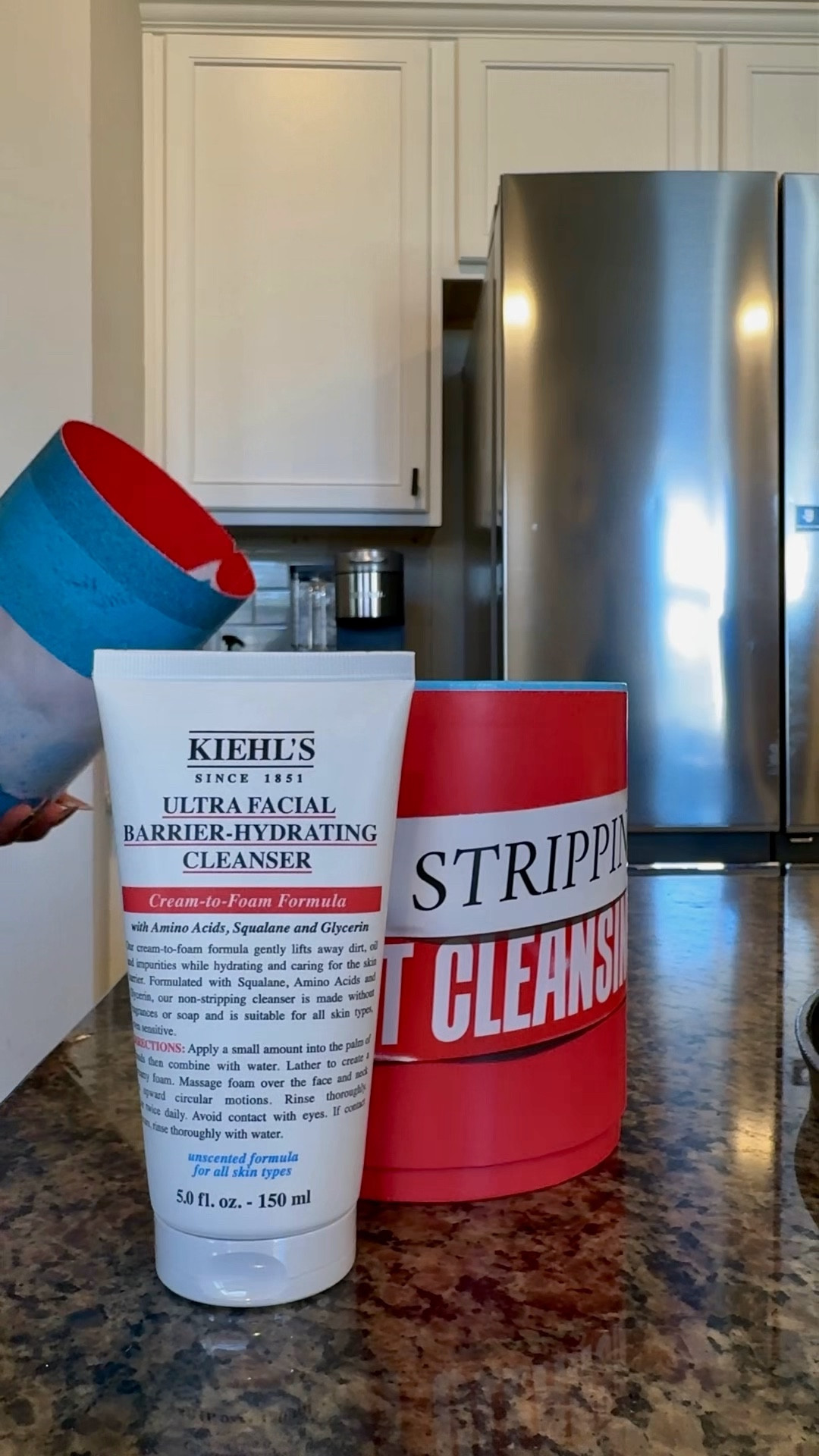 a new cleanser to my routine ❤️ #skincare #kiehls #kiehlsskincare #asmr #unboxing 

#LTKFindsUnder100 #LTKFindsUnder50 #LTKBeauty