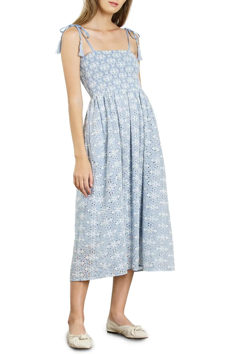 Matilda Cotton Eyelet Sundress | Nordstrom