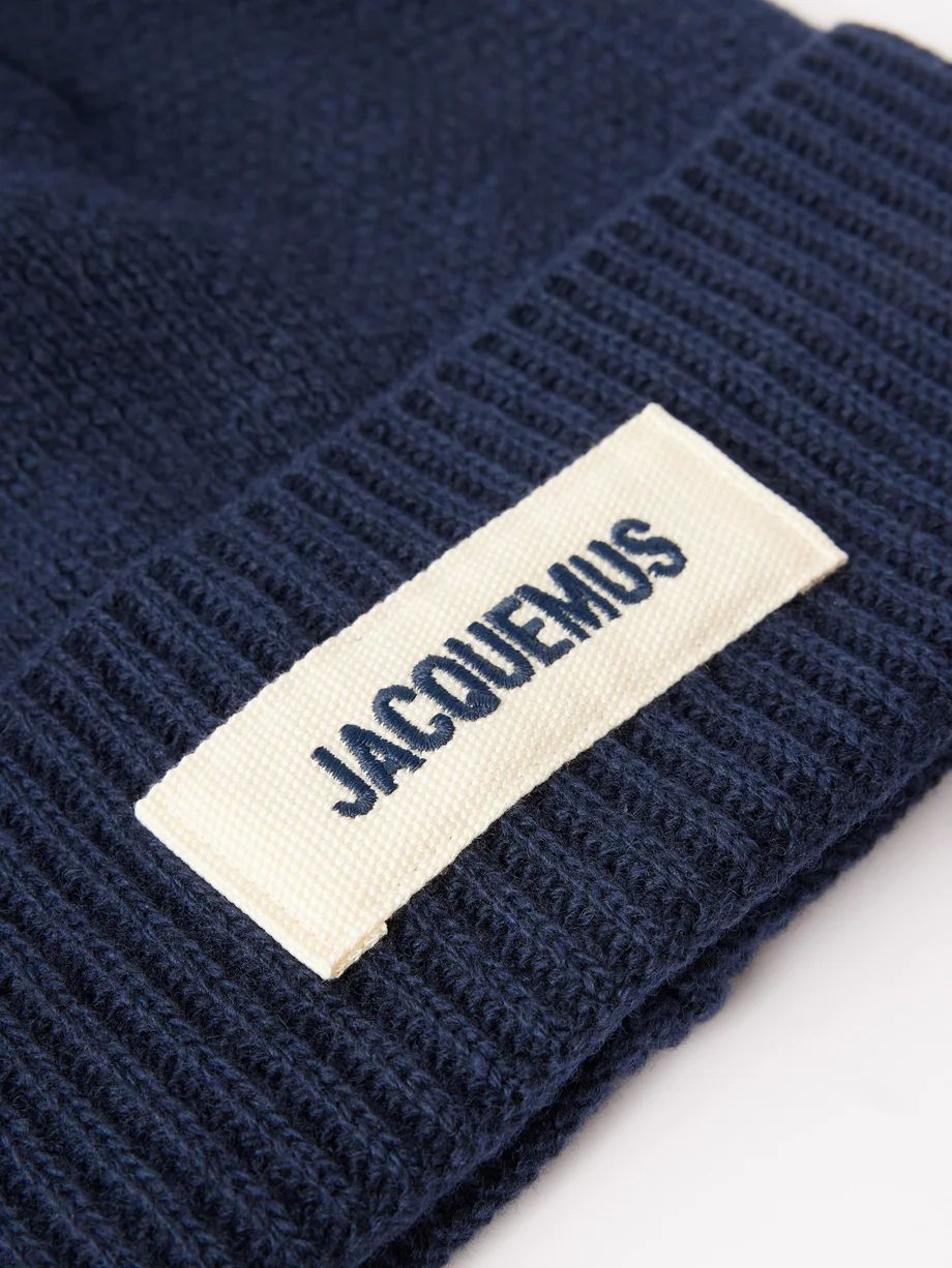 Logo-tab merino beanie | Jacquemus | Matches (UK)