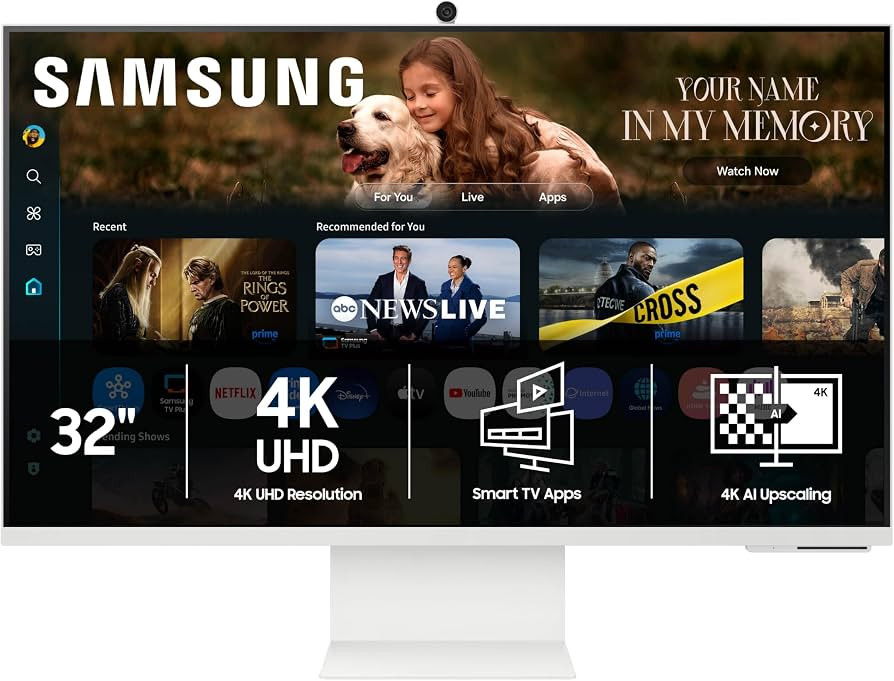 Samsung 32\u201d M8 (M80F) Series 4K UHD Smart Monitor | Amazon (US)