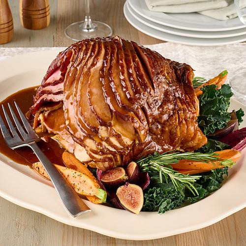 Killer Grillers BBQ Killer Grillers 7.25 lb. Fully-Cooked Spiral-Cut Ham with Glaze | HSN