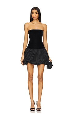 MAJORELLE Juliette Mini Dress in Black from Revolve.com | Revolve Clothing (Global)