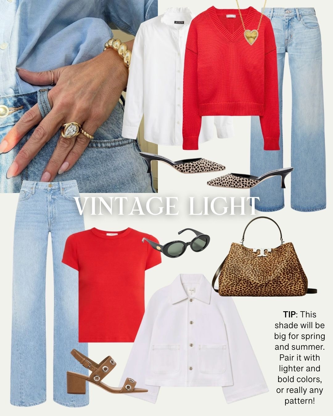 Try a lighter vintage wash this time of year! Every outfit will feel relaxed and easy! Linking some of my favorite denim in this wash below! 💌🤍✨

#LTKootd #LTKSeasonal #LTKPetite