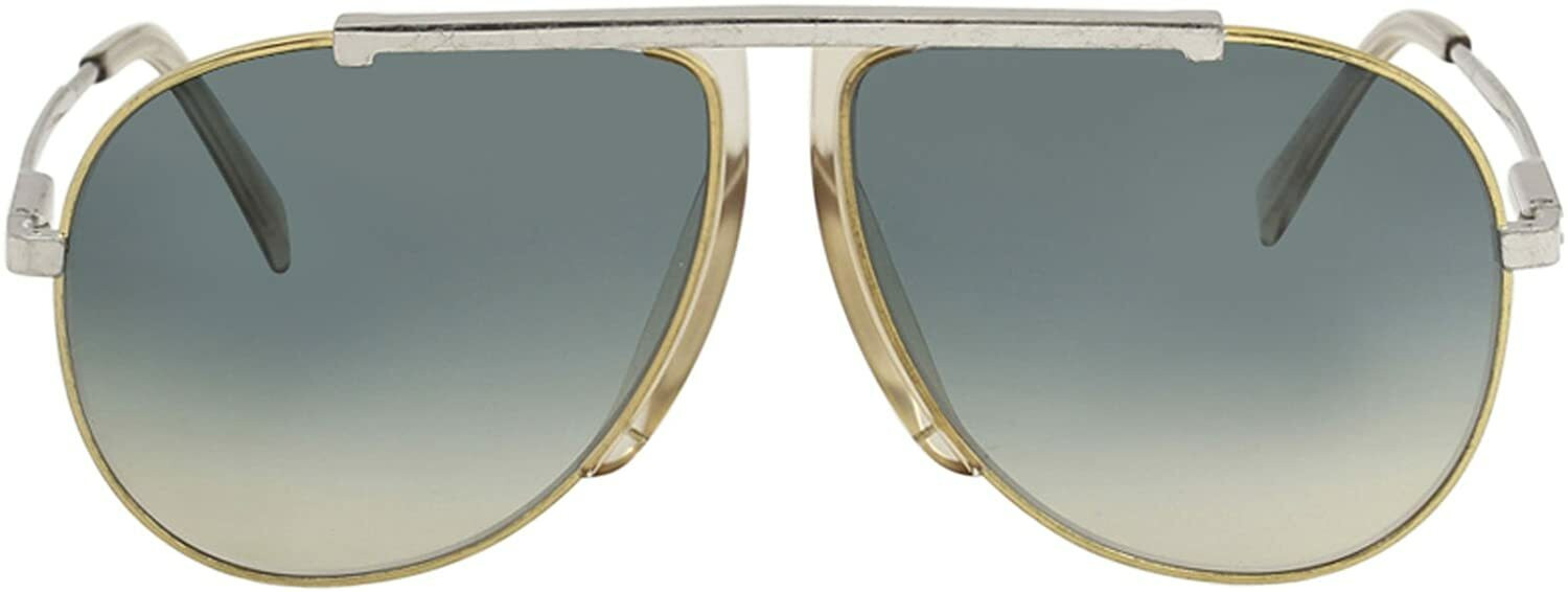 Authentic CELINE CL40026I 33W Sunglasses Antique Gold Palladium 62mm (11-18)  | eBay | eBay US