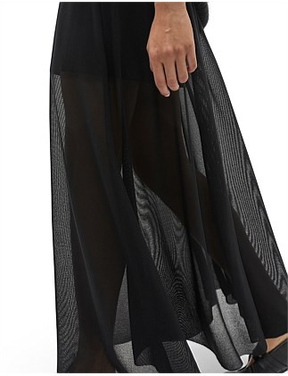 SHEER LAYERED SKIRT | David Jones (Australia & New Zealand)