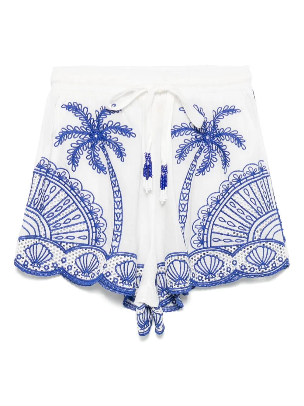 FARM Rio guipure-lace Shorts  | White | FARFETCH | Farfetch Global