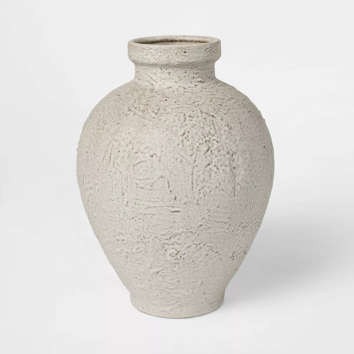 Tall Textured Ceramic Vase - Threshold™ designed with Studio McGee | Target