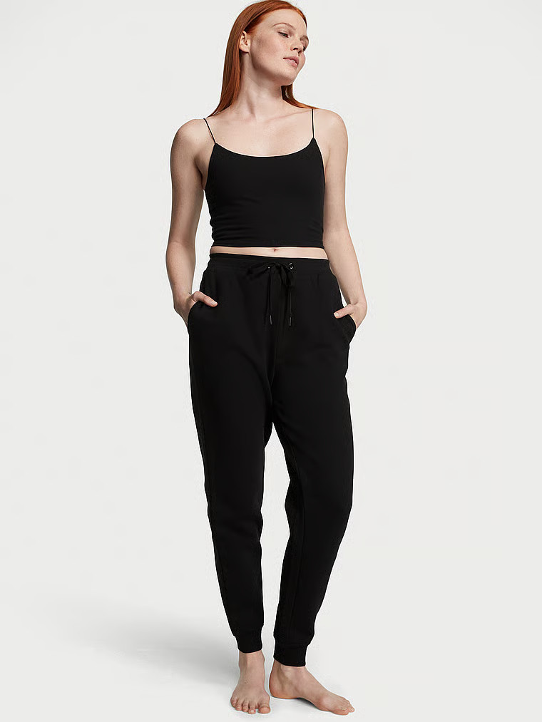Cotton Fleece High-Rise Jogger Pants | Victoria's Secret (US / CA )