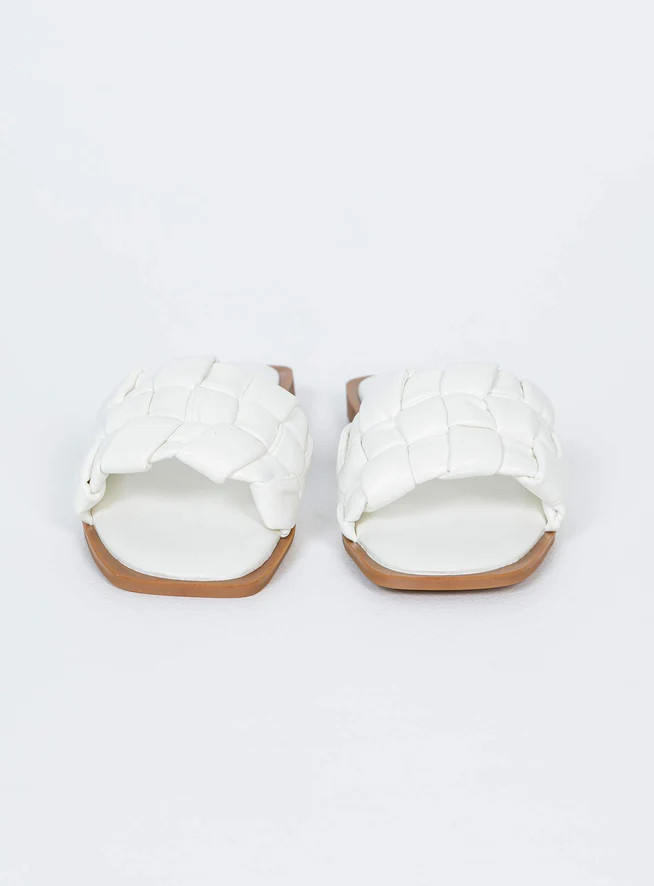 Buxton Sandals White | Princess Polly US