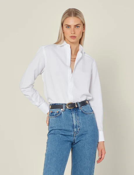 The Boyfriend: Weave, White | With Nothing Underneath