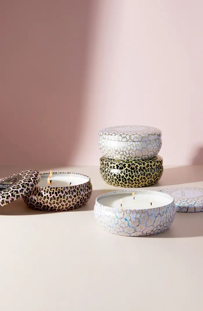 Maison Set of 4 3-Wick Tin Candles | Nordstrom