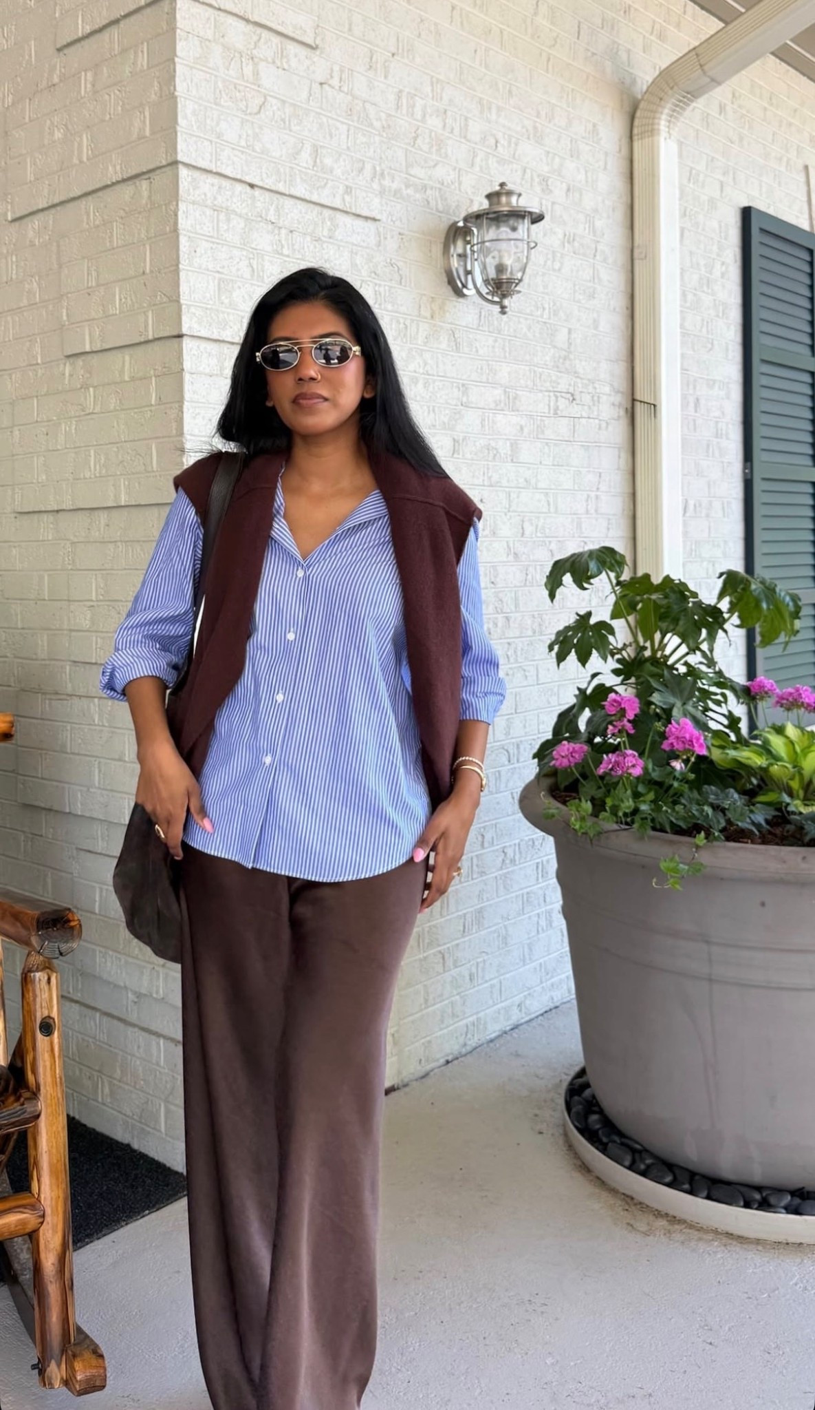 Blue + Brown 😊🩵

#LTKgrwm #LTKdayinmylife #LTKBeauty