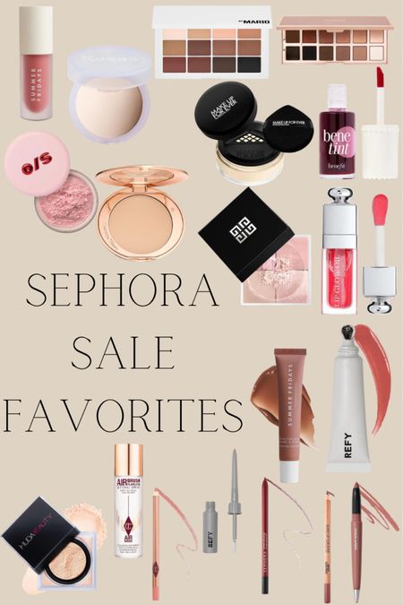 The Sephora Savings event is in full effect! Here are some of my must have Sephora products & makeup products. These makeup favorites are my go to for everyday makeup looks to a soft glam makeup look! 

Depending on your status with Sephora, you can save 10%, 15% or 20% until 4/15! Let me know what makeup brands you’re shopping! 

#LTKsalealert #LTKbeauty #LTKxSephora