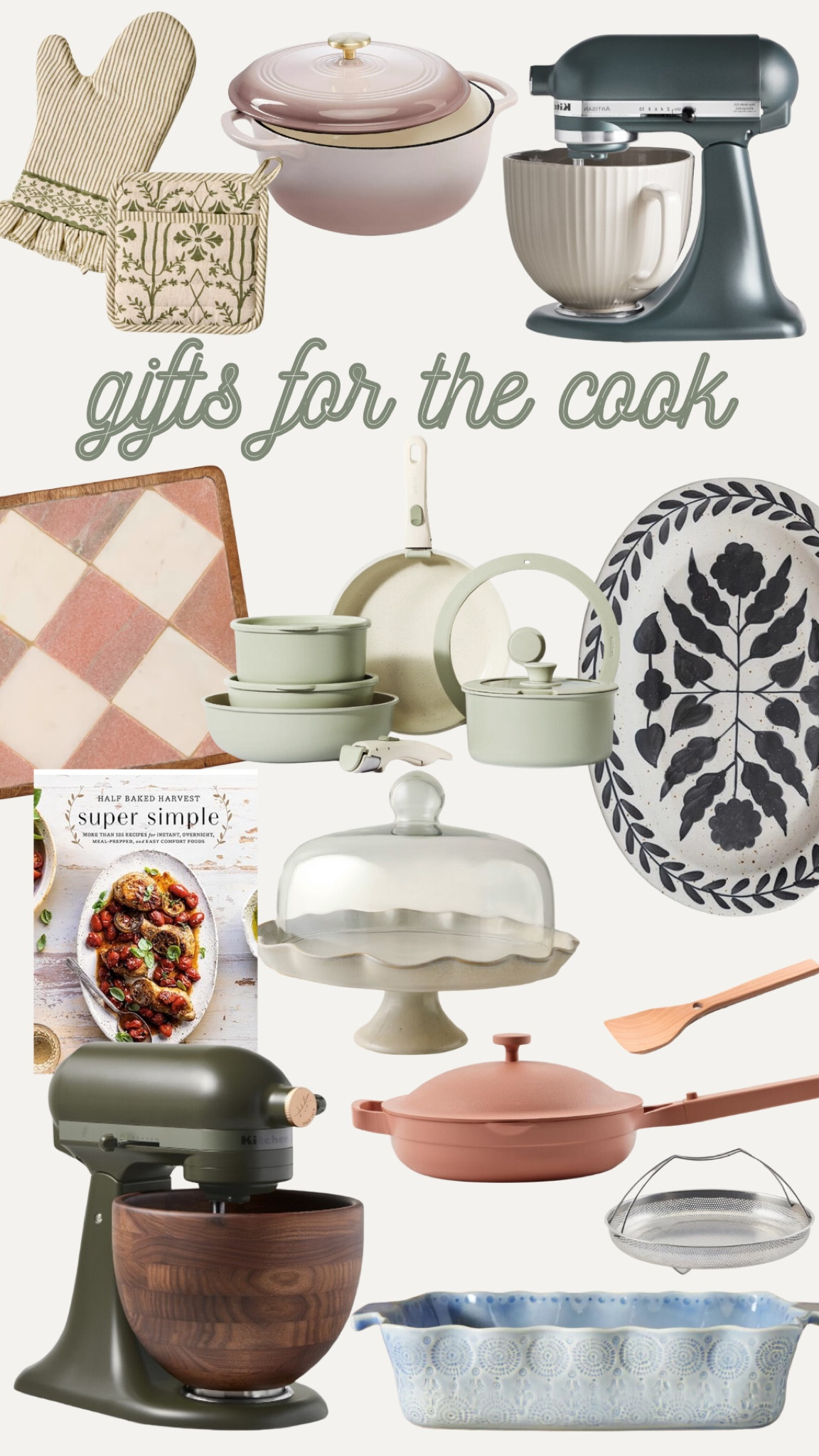 Great gifts for the cook! 

THEBLOOMINGNEST cook baker kitchen mixer bowl decor serving dish cake stand baking dish pots and pans 

#LTKSeasonal #LTKGiftGuide #LTKHome