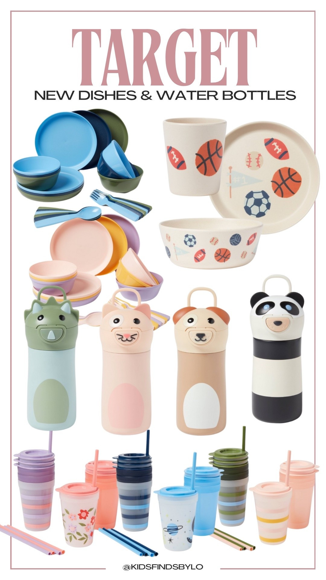 New Target dishes & water bottles for kids!

#LTKKids #LTKHome #LTKFamily