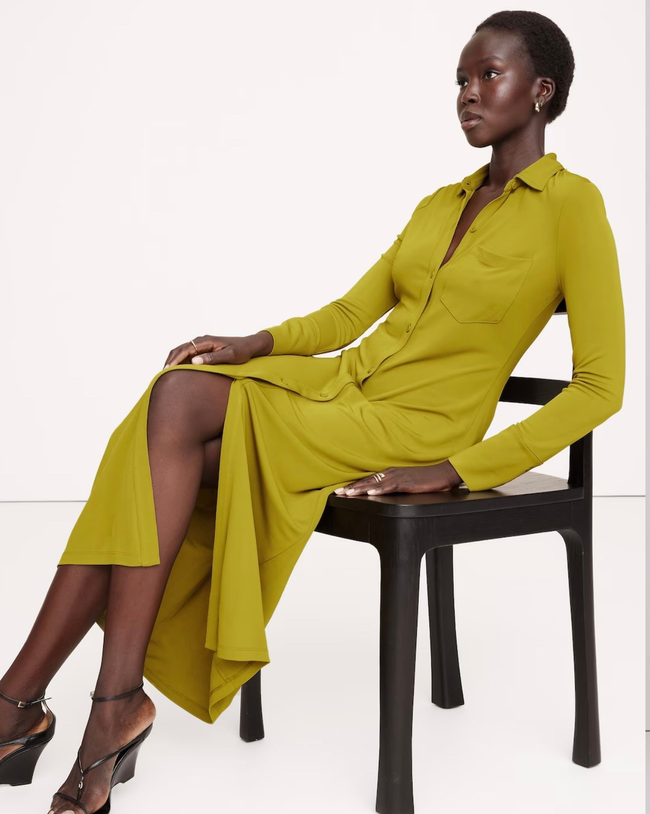 JERSEY KNIT SHIRTDRESS

#LTKStyleTip #LTKOver40 #LTKWorkwear