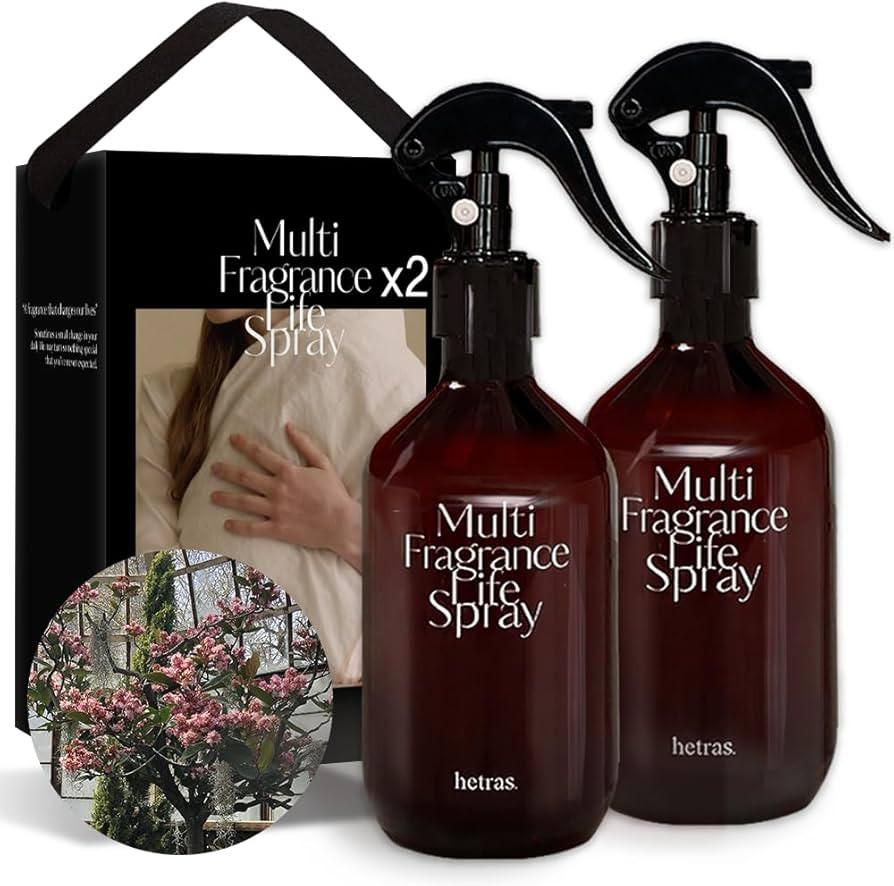 hetras Multi Fragrance Life Spray 10.14 fl oz x 2 Pack | Flower Shop - Flowers & Green Grass Scen... | Amazon (US)