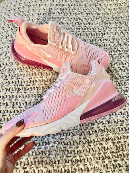 New spring workout sneakers - Nike Airmax 270 in a pink foam color

Casual sneakers • pink Nike • Valentine’s Day shoes

#LTKSeasonal #LTKGiftGuide #LTKshoecrush