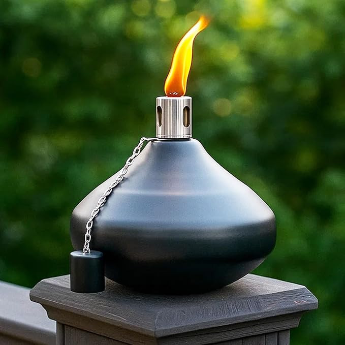 Seraphic Citronella Torch Candles for Outdoor Patio and Deck - 30oz Large Table Top Stainless Ste... | Amazon (US)