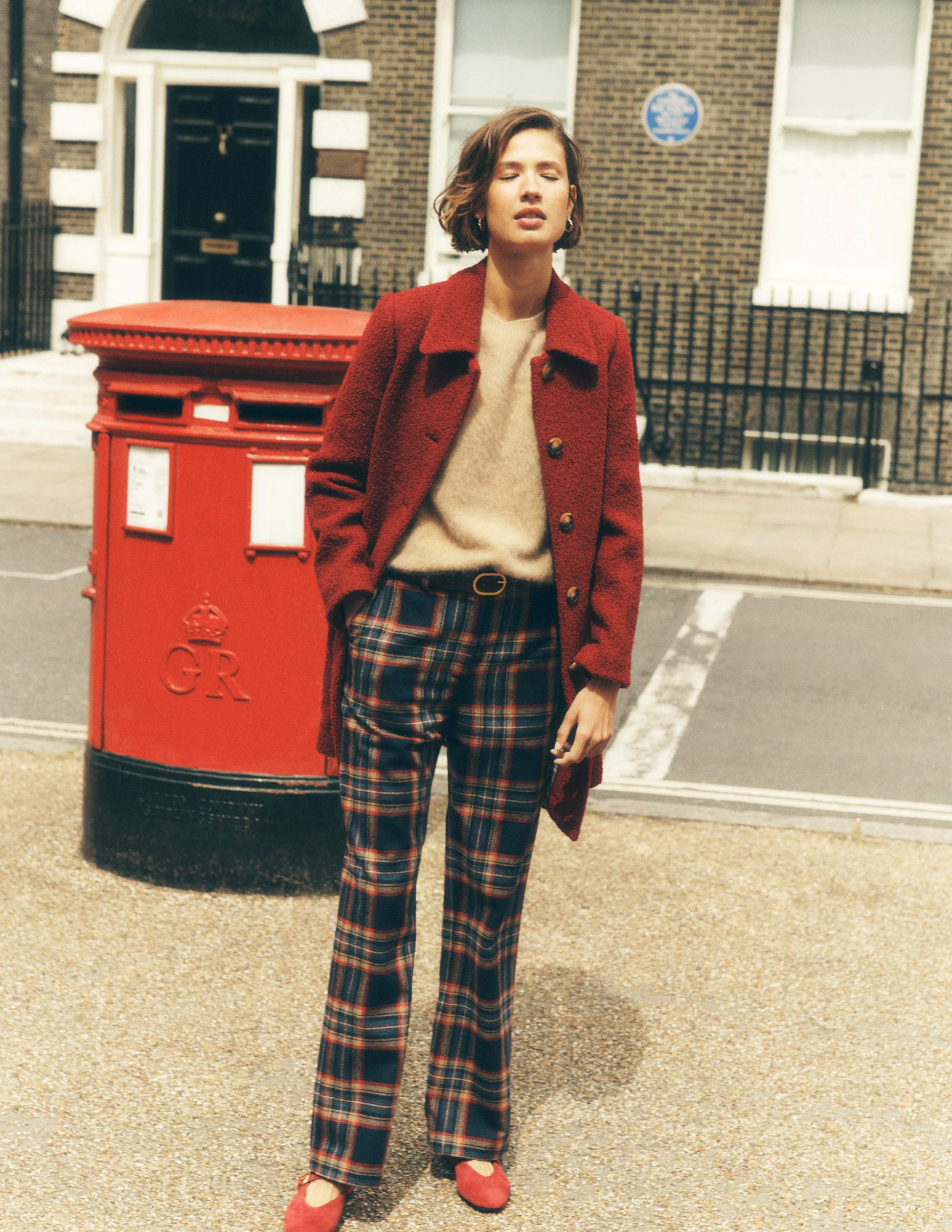 Fitzrovia Wool Blend Pants
                    
                      
                        Na... | Boden (US)