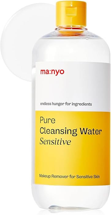 MANYO Pure Cleansing Water, Micellar Makeup Remover, Hydrating, 16.9 fl oz | Amazon (US)