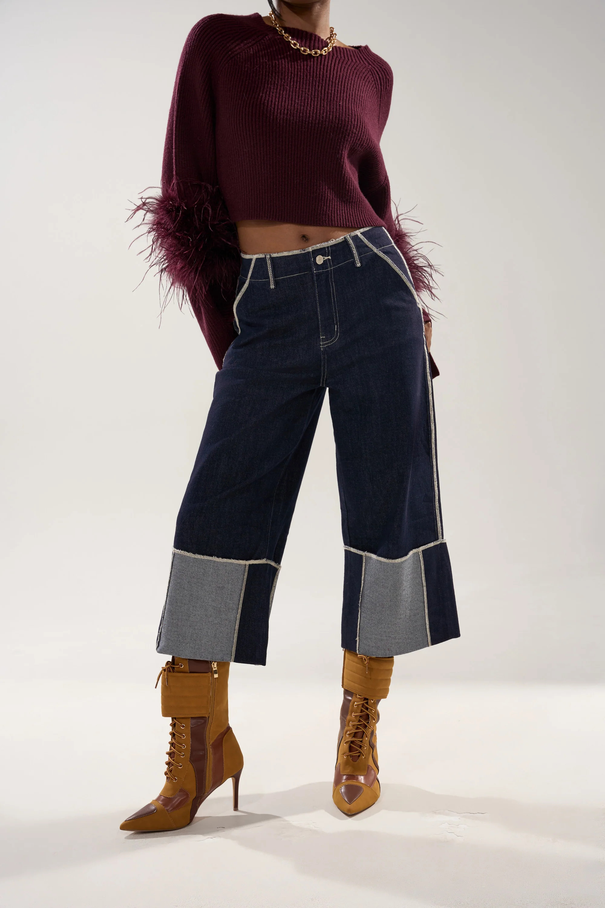 LOCKED UP DENIM BERMUDA SHORT | AKIRA