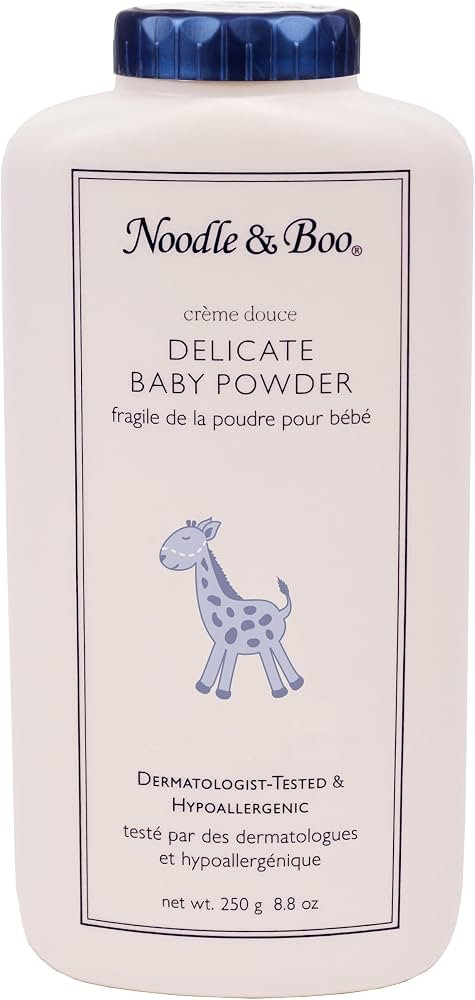 Noodle & Boo Delicate Baby Powder with Pure Cornstarch and Aloe, Talc Free | Amazon (US)