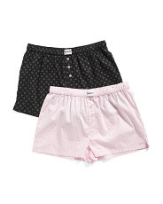 2pk Assorted Boxer Shorts | Sleepwear & Robes | Marshalls | Marshalls