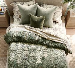 Winter Spruce Quilt | Pottery Barn (US)
