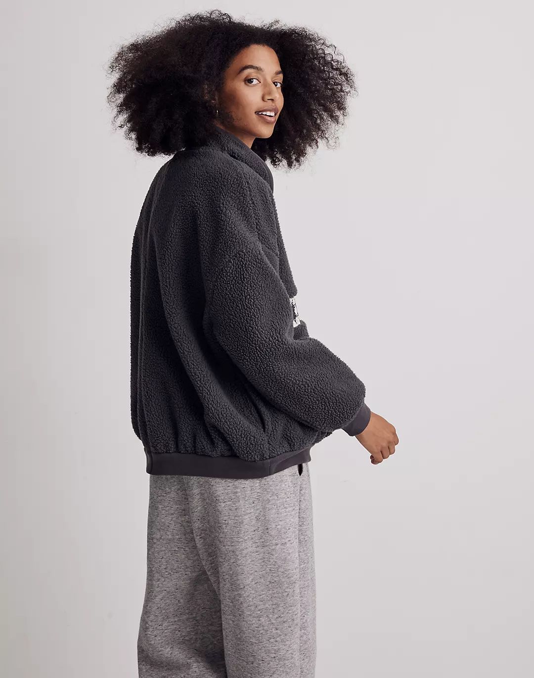 (Re)sourced Sherpa Popover Top | Madewell