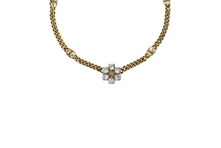 Gucci Crystal Double G necklace | Gucci (US)