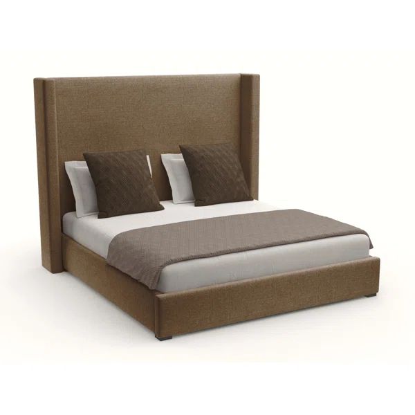 Upholstered Wingback Bed | Wayfair North America