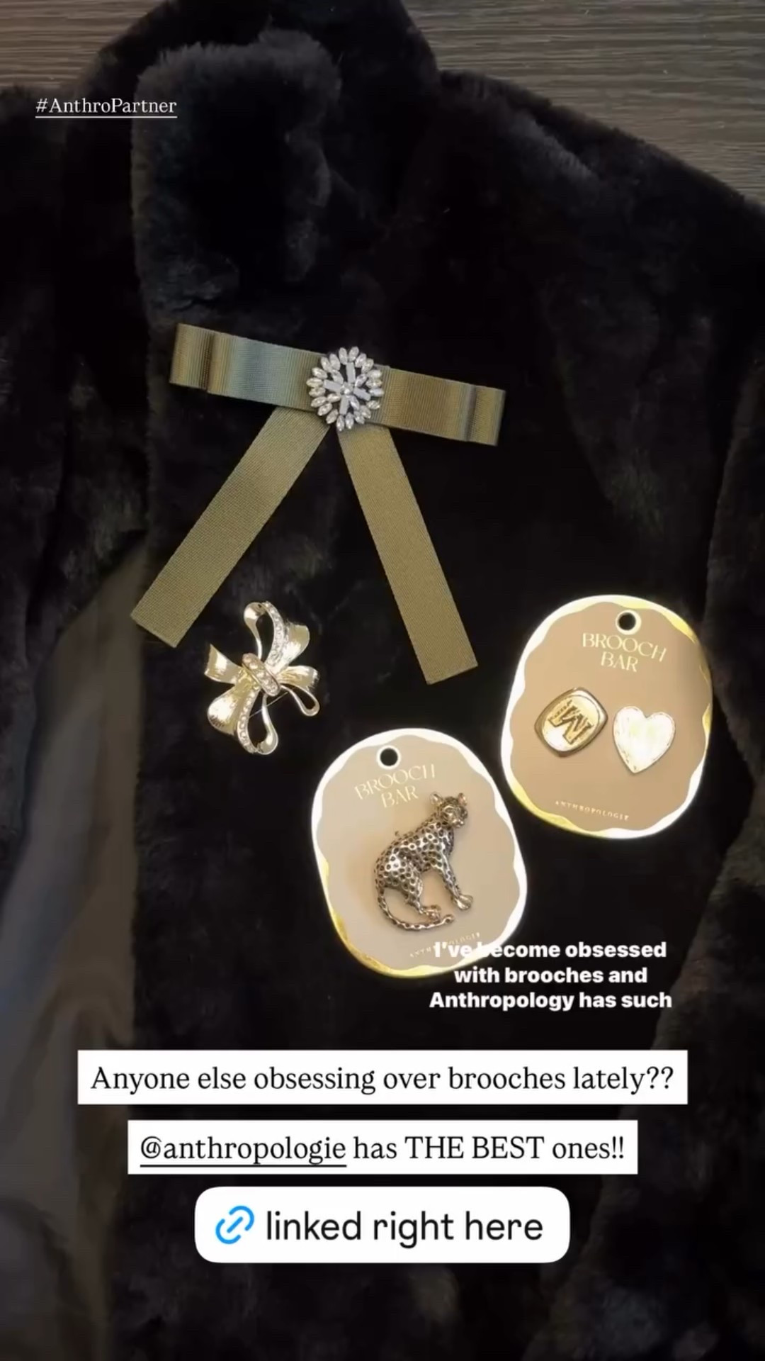 @anthropologie brooches elevate an outfit! Linked my favorites! 