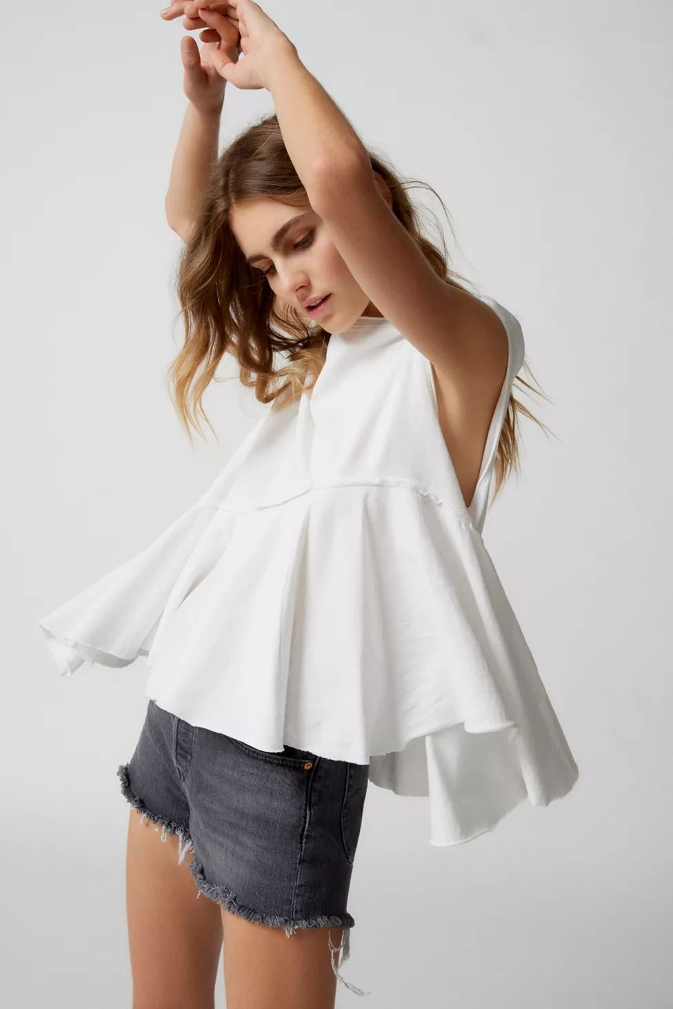 UO Billie Babydoll Top | Urban Outfitters (US and RoW)