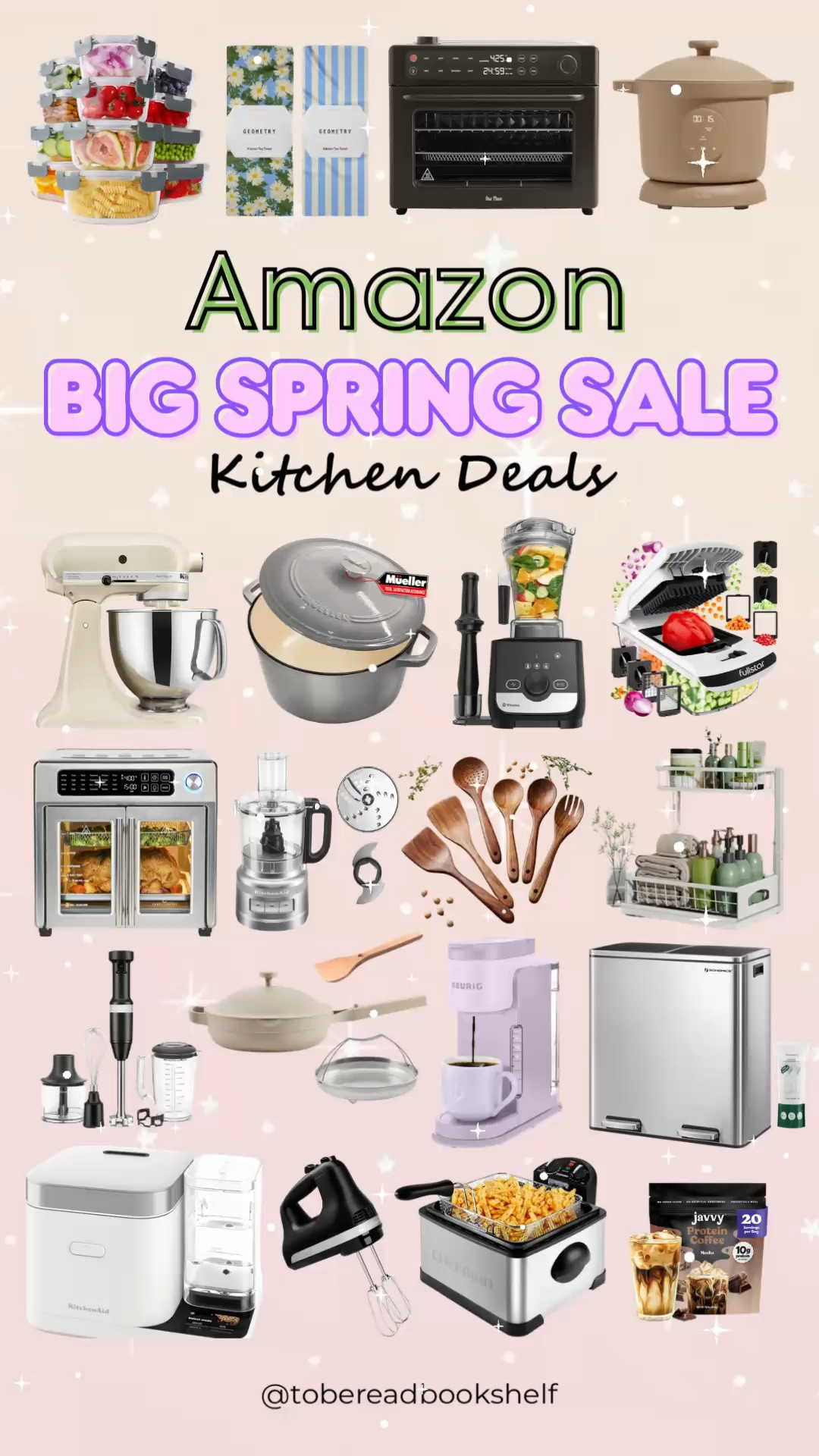 Save up to 40% off Amazon Kitchen Favorites with Amazon’s Big Spring Sale! 

Check out my other posts for more Spring deals!

Keywords: Our Place, Air Fryer, Trash Can, Home, Kitchenaid, Mixer, Dish Towel, Storage, Pan, Blender, Vitamix, Cast Iron, Dutch Oven, Casserole Dish, Rice Cooker, Fryer, Pasta Maker, attachement, containers, coffee, Keurig

#LTKHome #LTKSaleAlert #LTKfoodie