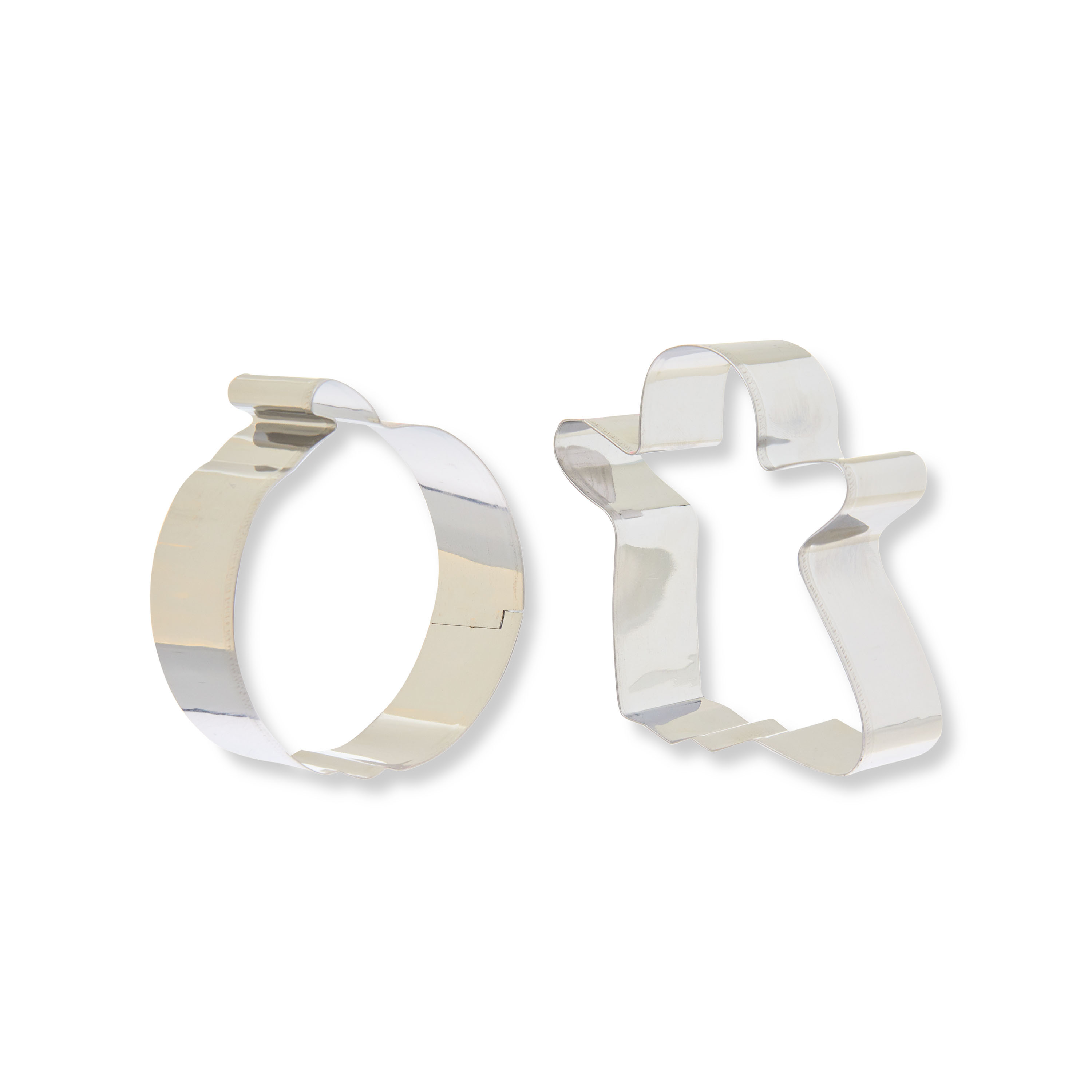 Halloween Pumpkin and Ghost Cookie Cutters, 2 Pieces, 1 in, by Way To Celebrate | Walmart (US)