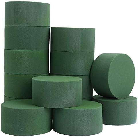 CCINEE Round Floral Foam,Wet Florist Styrofoam Block Flower Arrangement Supplies for Craft Projec... | Amazon (US)
