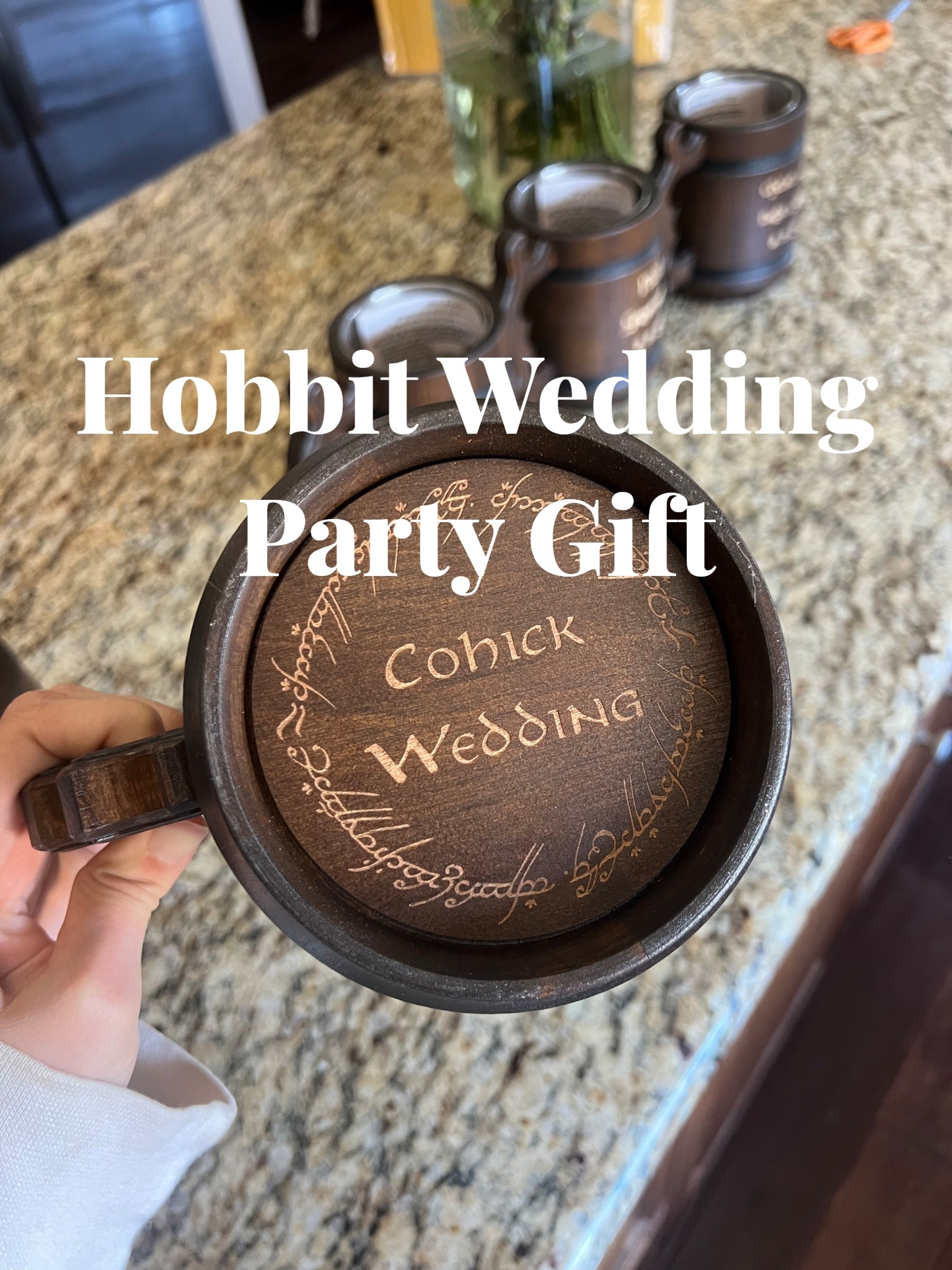 This LORD OF THE RINGS MUG was one of our favorite gifts we gave to the men in our wedding party! We got one made for ourselves too! 

#LTKGiftGuide #LTKWedding