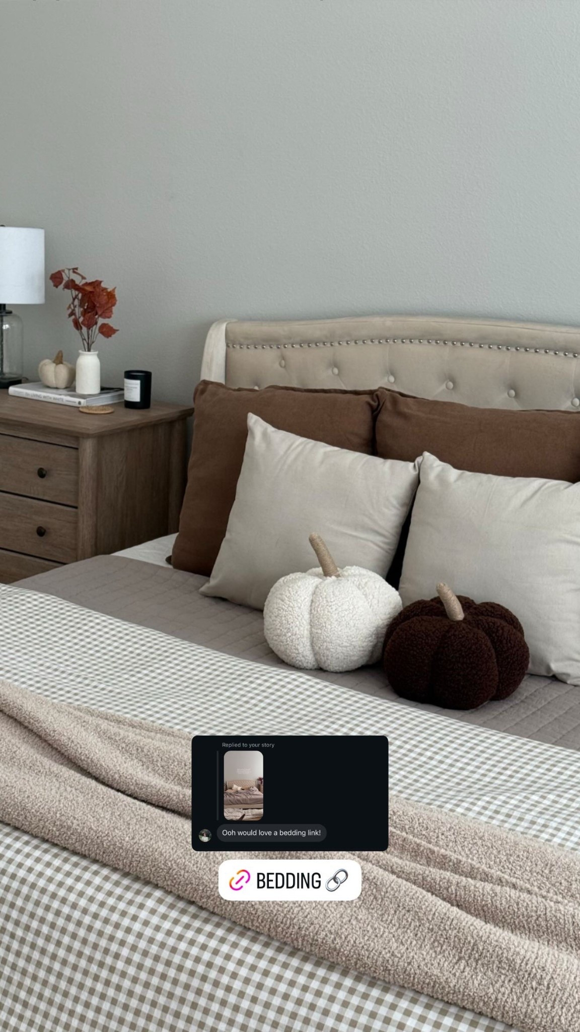 Obsessed with my fall bedding 

#home #falldecor #homedecor 

#LTKSeasonal #LTKHome