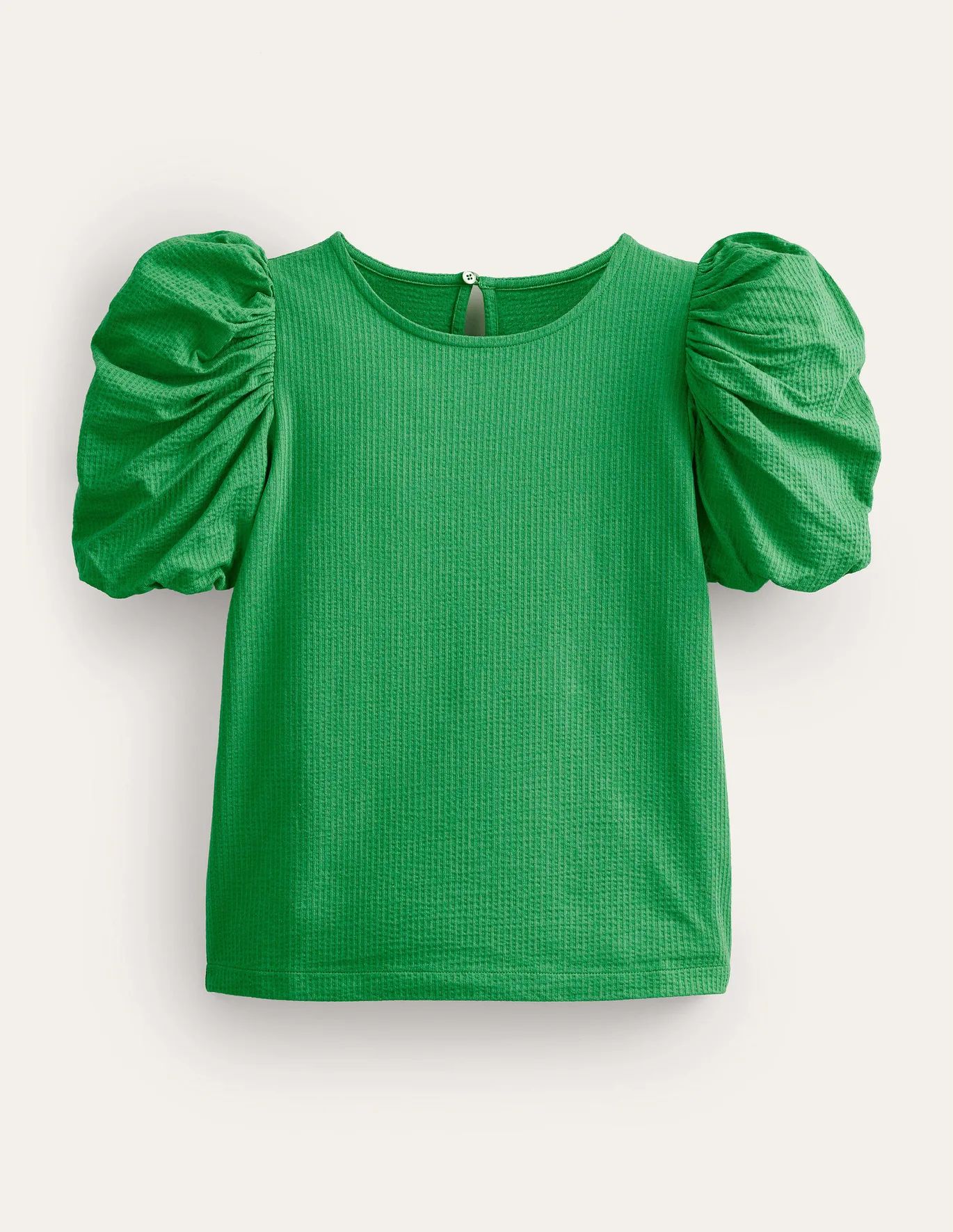 Puff Sleeve Jersey Top | Boden (US)