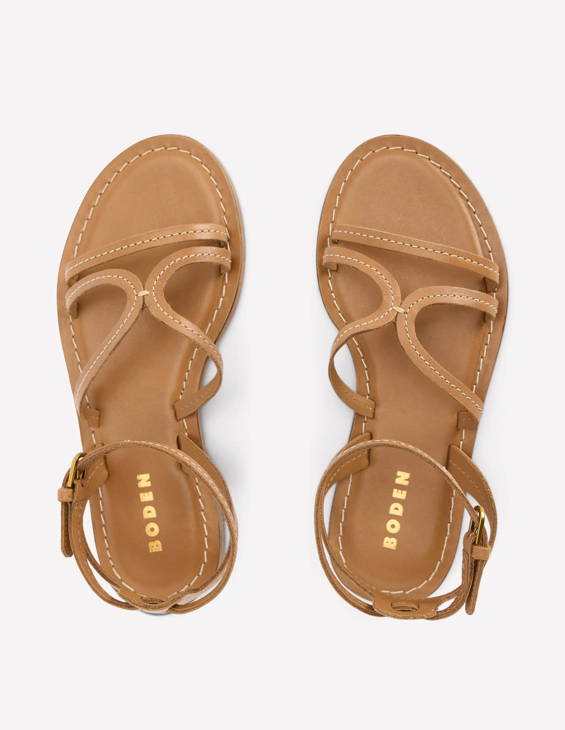 Casual Flat Sandal
                    
                      
                        Tan | Boden UK