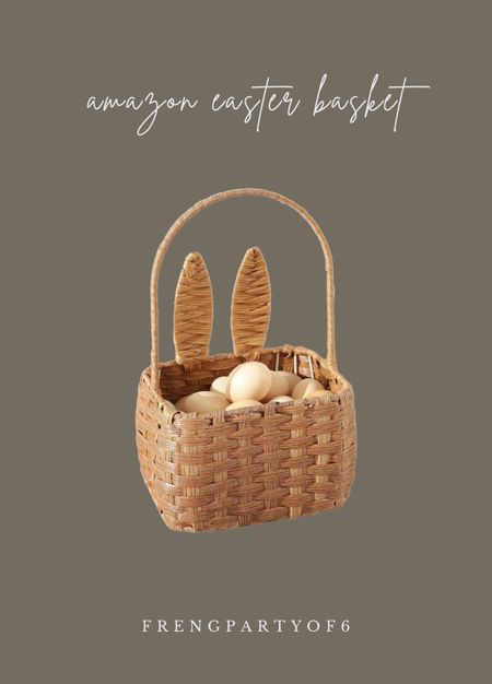 The cutest Easter basket under $20 on Amazon!

#LTKSeasonal #LTKkids #LTKfindsunder50
