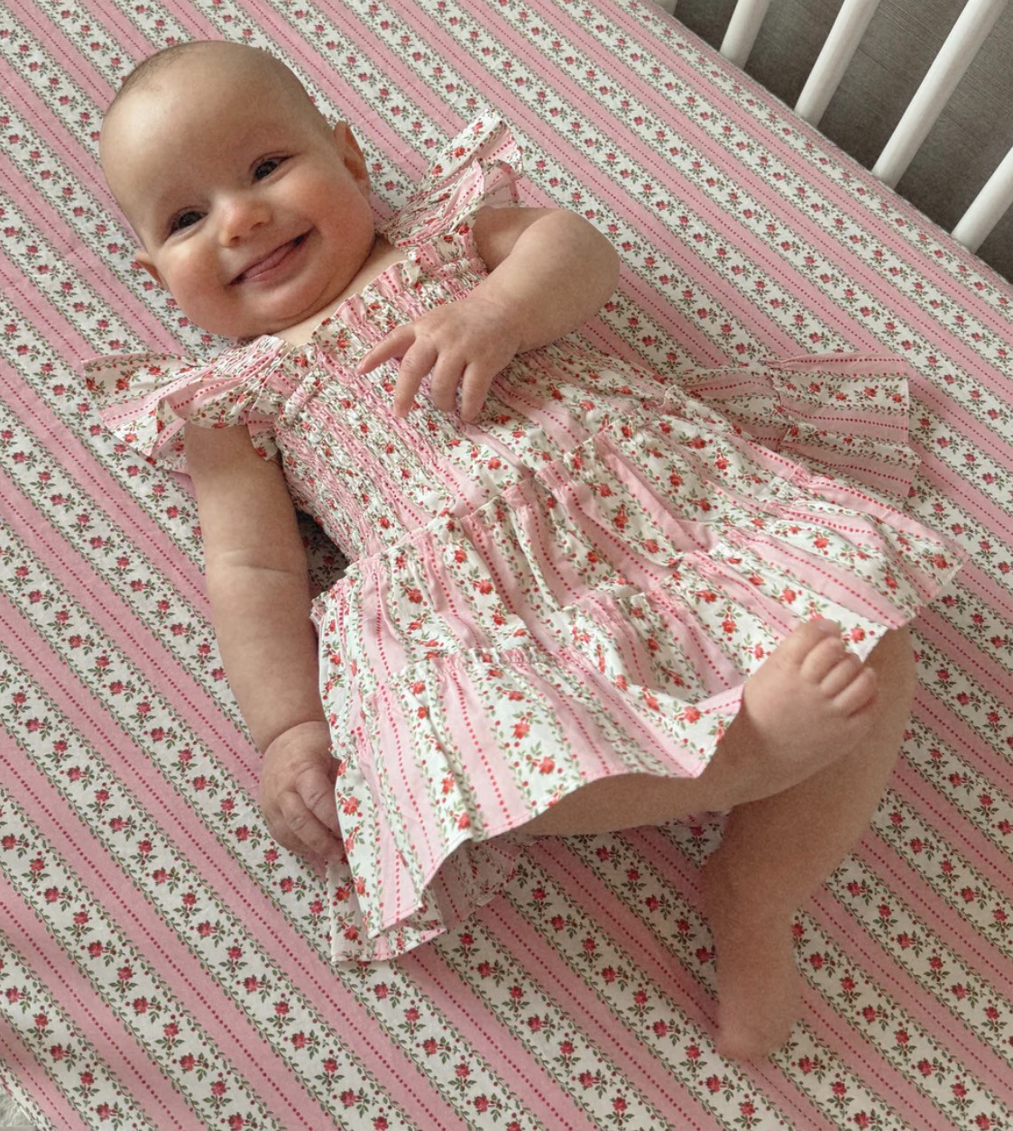 HILL HOUSE HOME MOM + MINI MATCHING | The sweetest print is available for mom, baby, and daughter. So sweet for Mother's Day!  

 #LTKMothersDay #LTKBaby #LTKKids