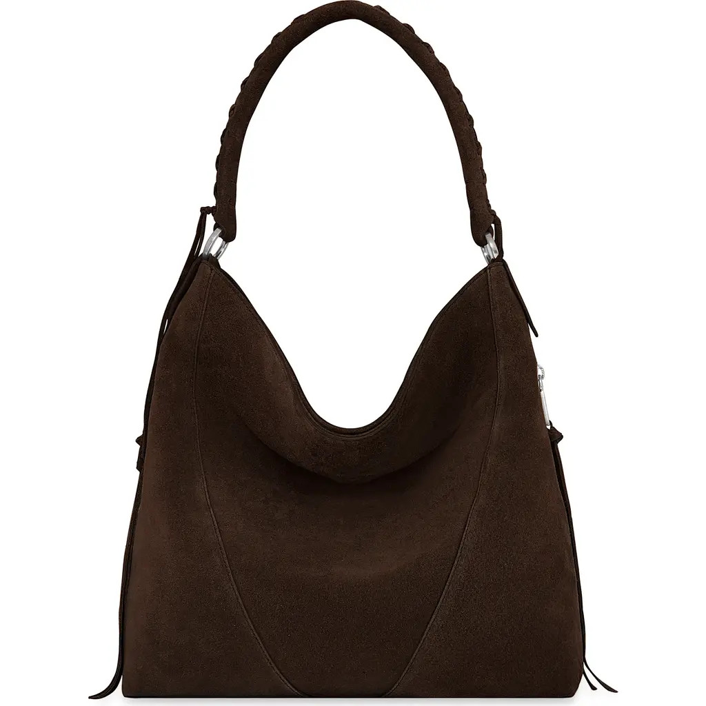 Rebecca Minkoff Mae Suede Hobo Bag in Torte at Nordstrom Rack | Nordstrom Rack
