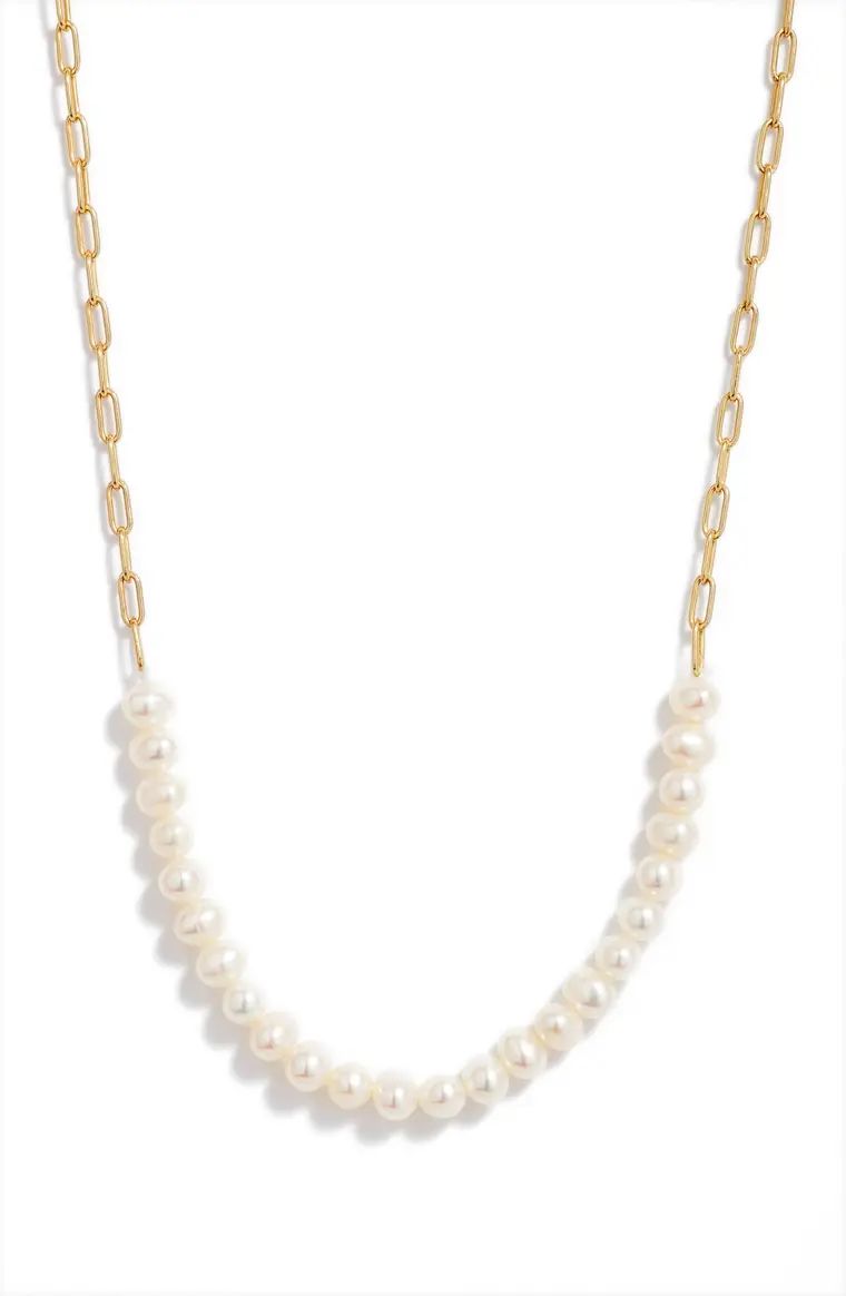 Pearl Frontal Necklace | Nordstrom